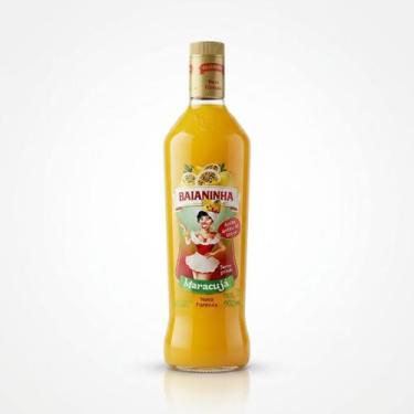 Imagem de Coquetel Baianinha de Maracujá 900ml Bebida Mista Saborosa Para Drinks
