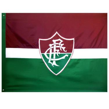 Imagem de Bandeira Oficial do Fluminense 64 x 45 cm - 1 pano-Unissex