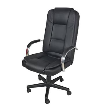 Imagem de Cadeira Escritório Presidente Euro Preta Relax
