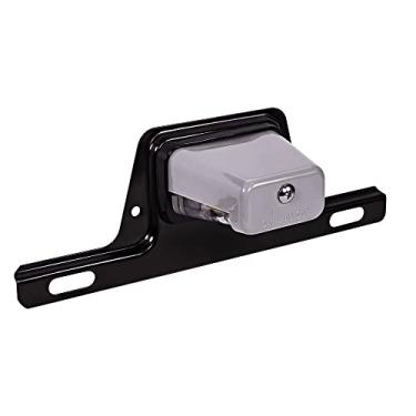 Imagem de TRUE MODS Luz de LED cinza para trailer de placa de carro para barco [suporte de aço] [DOT FMVSS 108] [SAE L] Lâmpada universal submersível universal de 12 V CC para carro, utilitário, cama plana,