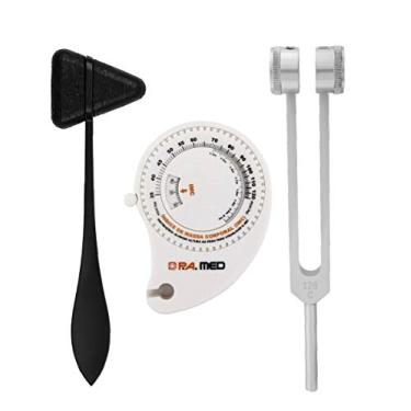 Imagem de Kit Fisioterapia Martelo Trena Diapasão (TAYLOR-PRETO)