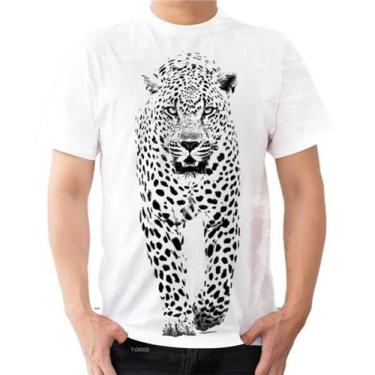 Imagem de Camiseta Camisa Onça Pintada Leopardo Jaguar Pantanal 3 - Estilo Krake