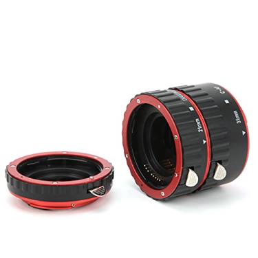 Imagem de Hilitand Conjunto de anéis de tubo de extensão Macro AF Foco automático Liga 13 mm +21 mm + 31 mm para EF EF-S Lens DSLR Camera 5D4/5DSR/5DS