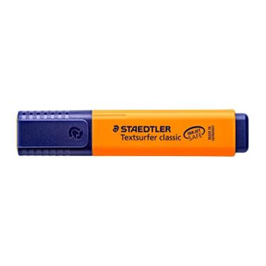 Imagem de Caneta Marca Texto, Staedtler, Fluorescente, Laranja, Caixa com 10