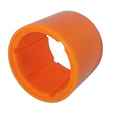 Imagem de SM SunniMix Tampa de pneu de motor cubo elétrico cubo de roda skate motor PU capa de pneu removível e substituível peças - 70 mm laranja