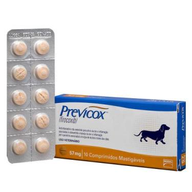 Imagem de Medicamento Previcox 57Mg Com 10 Comprimidos - Merial
