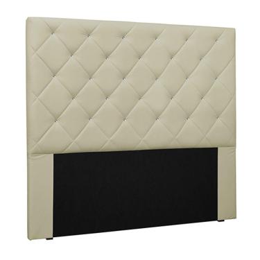 Imagem de Cabeceira King Size 1,95m Tàzio Pu Marfim - Gran Belo