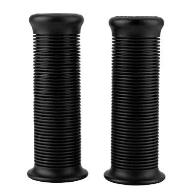 Imagem de Punhos de barra de mão de motocicleta 1" 25mm Punhos de barra de mão universal para motocicleta superfície antiderrapante alça de TPU mão confortável (preta) para punhos de borracha de motocicleta pegas de guidão de 1" 1" 1" punhos de diâmetro 1 polegada 1" 1 i