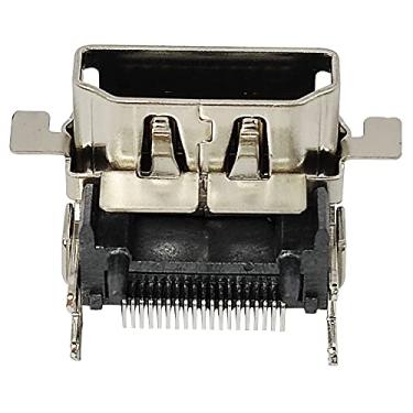 Imagem de HUANMEFANG Nova peça de substituição para console Microsoft Xbox One S entrada HDMI conector conector conector porta display