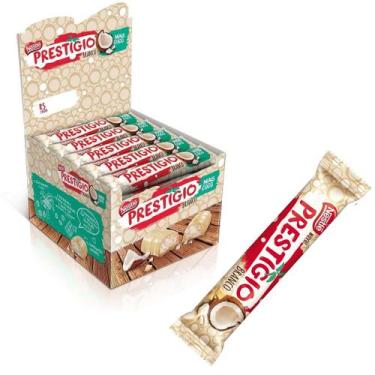Imagem de Chocolate Prestígio Branco Nestlé Display - 990G