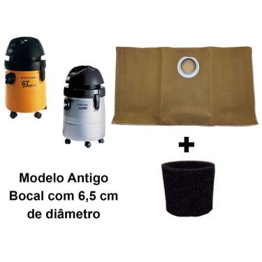 Imagem de Saco Reutilizável Asp. Electrolux A20 Gt3000 Antigo + Filtro