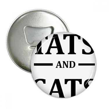 Imagem de Protetor de animais desenho animado padrão Tats abridor de garrafas ímã de geladeira emblema multifuncional