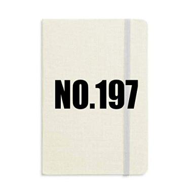 Imagem de Lucky No.197 Número Nome Notebook Capa Rígida Diário Clássico A5 Presente