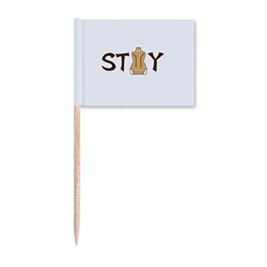 Imagem de Place Driving Car Waiting Toothpick Flags Marcador Topper Decoração de Festa