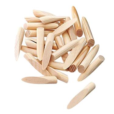 Imagem de Fenteer 50 Peças Tampões de Madeira Maciça Aparar Parafusos Gabarito Furos Ferramentas para Trabalhar Madeira