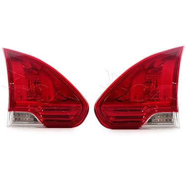 Imagem de JESYMBX Para Peugeot 2008 2013-2016 Luz traseira para-choque luz de neblina interna par