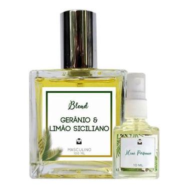 Imagem de Perfume Masculino Gerânio Limão Siciliano 100ml Mini Perfume - Essênci