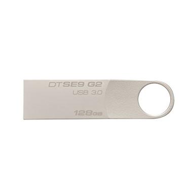 Imagem de Pen Drive USB 3.0 Kingston DTSE9G2/128GB Datatraveler SE9 G2 128GB Prata