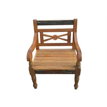 Imagem de Poltrona Rústica Sheila em Madeira de Demolição - Cód 1459