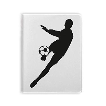 Imagem de Caderno com silhueta de futebol americano, caderno de chiclete, capa macia
