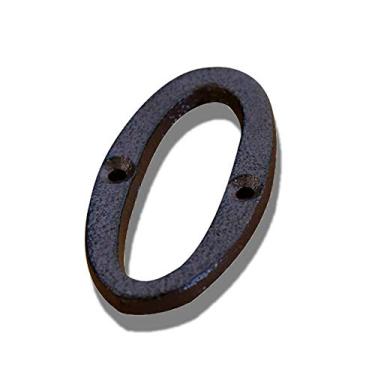 Imagem de Número de placa flutuante 3D de 7,6 cm, placa de porta de metal fundido com parafusos para hotel, apartamento, rua, jardim, caixa de correio ao ar livre, endereço do quarto, nunca desbota, de longa duração