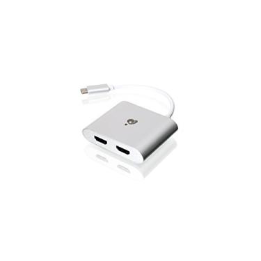 Imagem de IOGEAR Adaptador USB-C para HDMI duplo 4K, GUC3CHD22