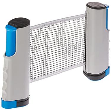 Imagem de Rede Retrátil Ping Pong 1,67 Metros Tênis Mesa Universal CINZAC/AZUL