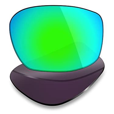 Imagem de Mryok Lentes de reposição para Oakley Siphon OO9429 - Opções, Polarizado - Verde esmeralda, One Size