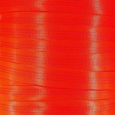 Imagem de West Coast Corda de nylon tubular de 2,5 cm – Premium resistente leve com resistência à ruptura de 1,814 kg – tiras para uso externo para escalada e segurança (laranja quente, 100 jardas)