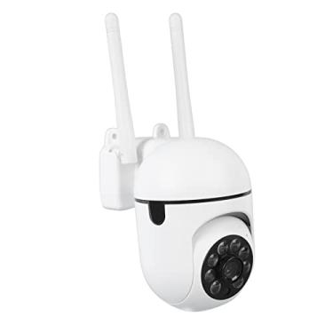 Imagem de Câmera de Segurança WiFi, Câmera de Vigilância Sem Fio, Câmera de Monitoramento Doméstico, Visão Noturna Colorida, Detecção de Movimento Em 2 Vias (plugue americano)