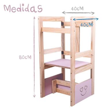 Imagem de Torre De Aprendizagem Montessoriana Regulagem De Altura 4x1