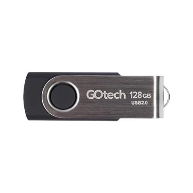 Imagem de Pen Drive 128GB 2.0 Go Tech PD128G Preto