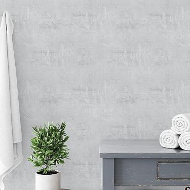 Imagem de Papel De Parede Adesivo Concreto Cimento Queimado Clara