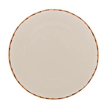 Imagem de PRATO RASO DE PORCELANA BAMBU 27,5cm