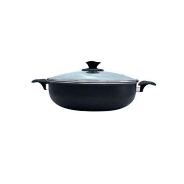Imagem de Panela Frigideira Grande Wok Com Alça 30cm Antiaderente