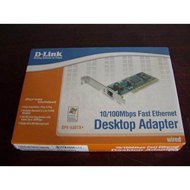 Imagem de D-Link Adaptador de desktop Ethernet rápido DFE-530TX+ 10/100
