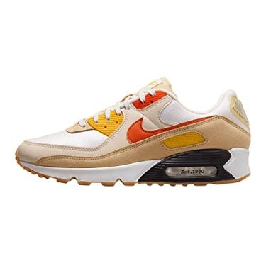 Imagem de NIKE Tênis masculino Precision 6, Branco laranja Sesame Summit, 37