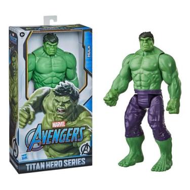 Imagem de Boneco Marvel Hulk Titan Hero Deluxe 30cm -  Hasbro E7475
