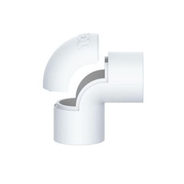 Imagem de Joelho Pvc 1" Para Eletroduto Branco Inpol