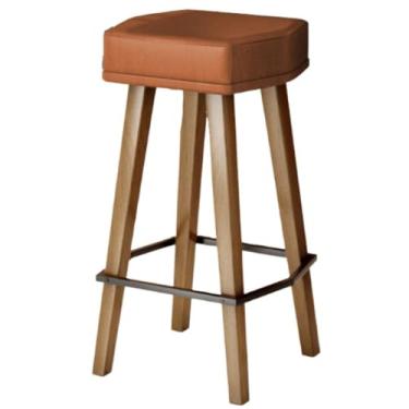 Imagem de Banqueta para Balcão Bancada Cozinha Industrial Área Gourmet Estofada Luxo (70 cm do assento ao chão, Café)