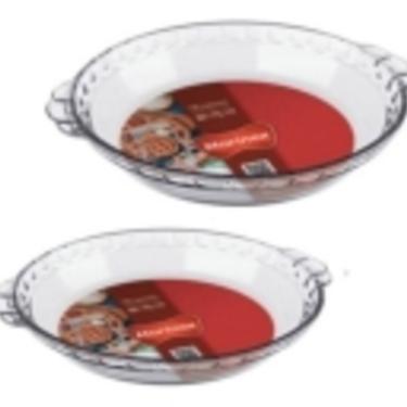 Imagem de Conjunto Assadeiras Redonda Filetada Marinex 02 Pçs