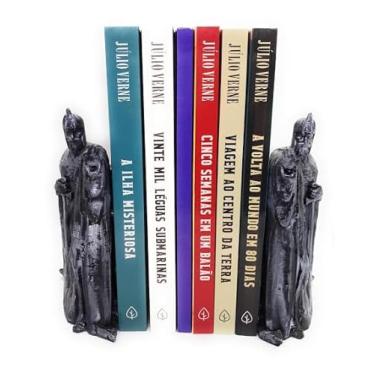 Imagem de 3D Presentes Criativos, Aparadores De Livros Portão Gondor Senhor Anéis, Preto, 16 cm