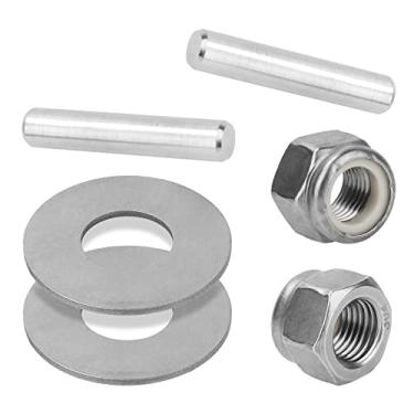 Imagem de GRONGU Kit de porca de hélice E MKP-34 de substituição para pino de cisalhamento Minn Kota compatível com motor de pesca Minn Kota MKP-33 MKP-38 incluindo porcas e arruelas de hélice 1865019