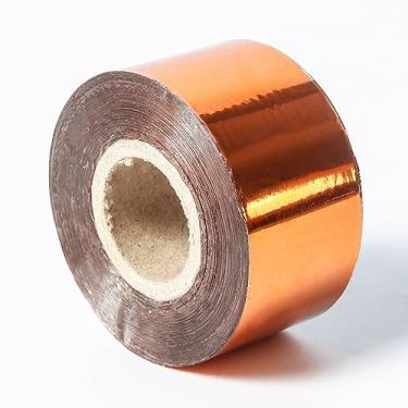 Imagem de ZONESUN Papel de transferência de calor Hot Foil Stamping 1,2"x400ft (Bronze)