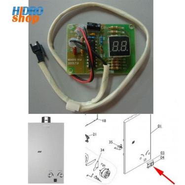 Imagem de Display Do Painel Digital Komeco Ko 1500sx Ko 2200sx  0100020069