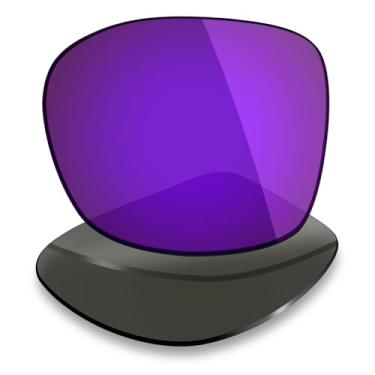 Imagem de Mryok Lentes de reposição polarizadas para Ray-Ban RB4187 54 mm - Roxo plasma