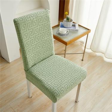 Imagem de Capa de tecido grosso para cadeira, capa de assento em jacquard, grande elasticidade, p...