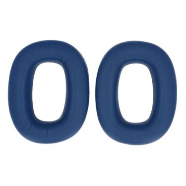 Imagem de Almofadas de Ouvido de Reposição Compatíveis Com Fones de Ouvido Intra-auriculares B & W PX8/PX7 S2/PX7 S2e, Almofadas de Espuma de Memória Com Couro Macio de Proteína (Azul)