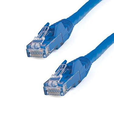 Imagem de StarTech.com Cabo Ethernet CAT6 de 3,6 m - Blue CAT 6 Gigabit Ethernet Wire -650MHz 100W PoE RJ45 UTP Network/Patch Cord Snagless w/Strain Relief Fluke Tested/Fiação certificada UL/TIA (N6PATCH12BL)