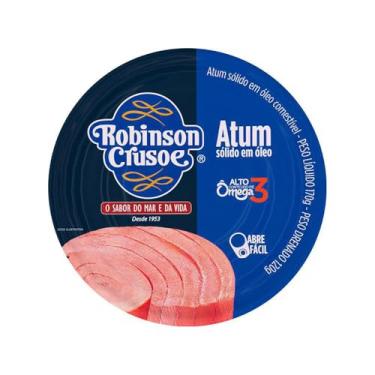 Imagem de Atum Sólido em Óleo Robinson Crusoe 120g
